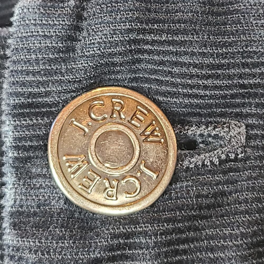 J Crew Favorite Fit Black Corduroy Pants Low Rise Skinny Fit Retro 90s Size 0T - Picture 4 of 15